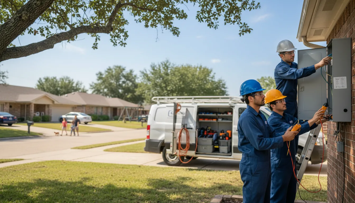 Certified electrician providing emergency electrical services in Canton, CT